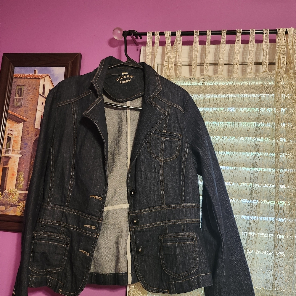 Pierre Cardin Navy Denim Jacket